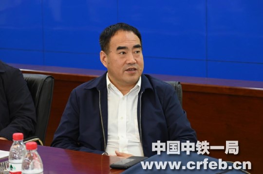 中铁一局副总经理鲁和友到沪苏湖铁路项目检查指导