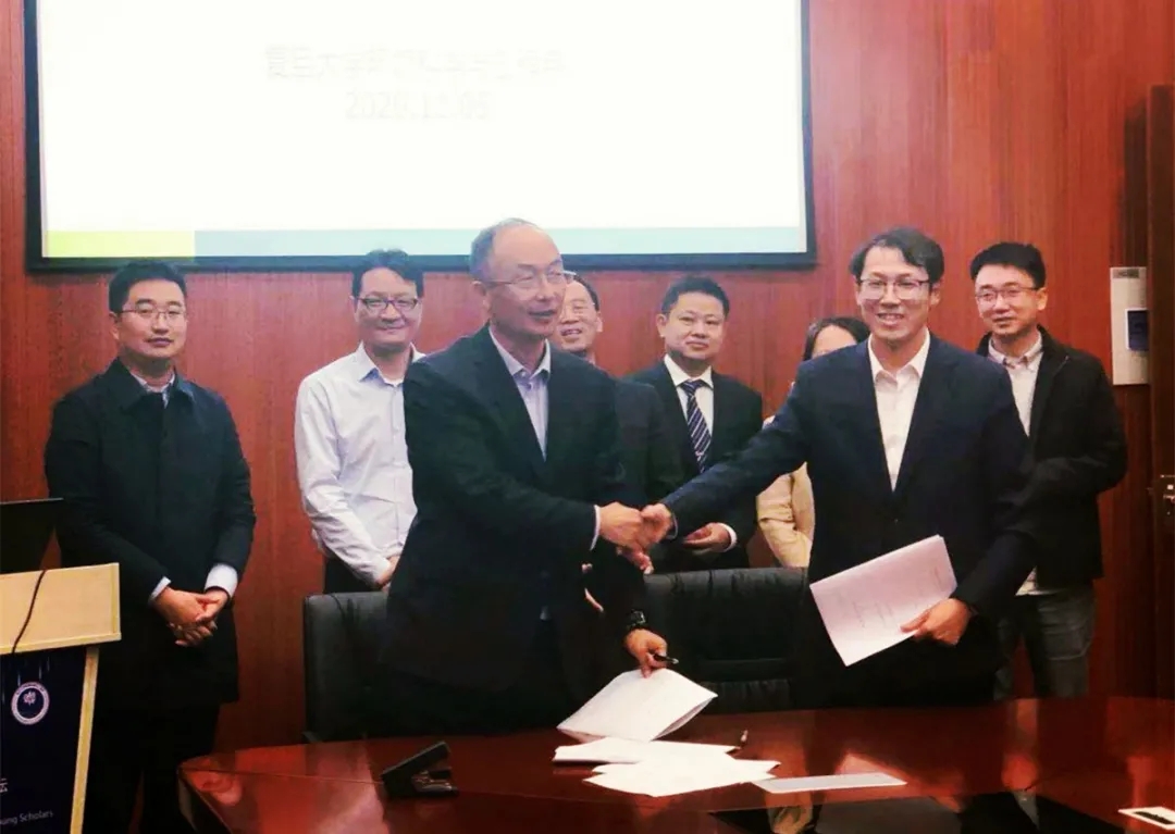 江西润邦控股旗下公司绿威环保与复旦大学开展产学研合作