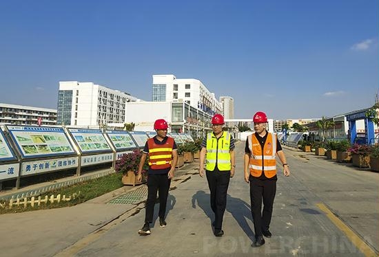 屠清奎到深圳地铁12号线项目检查指导