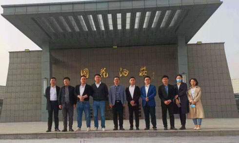 济南分公司与菏泽花冠集团开展党建交流共建活动