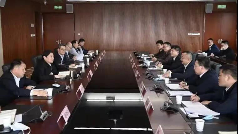 彭亮星、由瑞凯拜会武汉市委常委、东湖高新区党工委书记汪祥旺