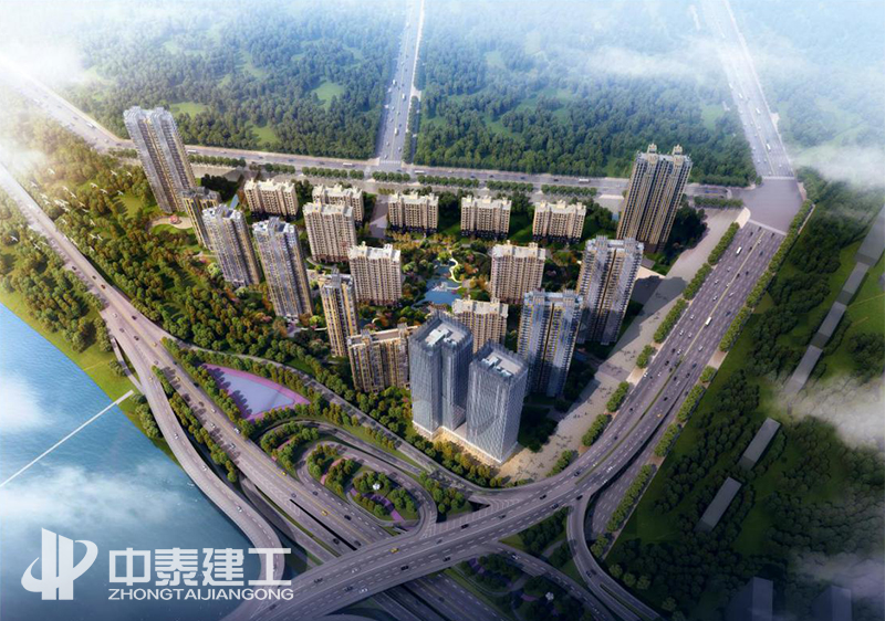 只争朝夕促进度，不负韶华创精品！中泰建工承建的临沂·荣盛华府项目顺利完成预售节点