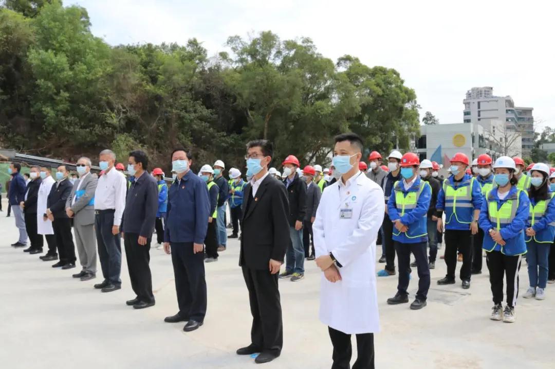中建三局承建的国内首个永久结构形式应急医院正式交付！