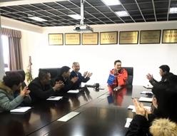 我局常务副总裁方冰到西南办事处检查指导工作