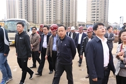  凤台县领导视察中山街道PPP项目