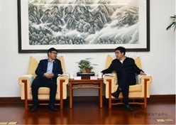 张爱民拜会天津市委常委、滨海新区区委书记连茂君