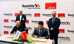 强强联合 Haulotte欧历胜与Linde林德达成战略合作 携手开拓中国高空作业应用市场
