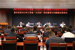 重庆投资召开2024年三季度大风控例会暨审计问题整改推进会