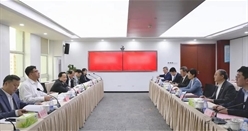 马泽平赴中建发展、中建装饰调研