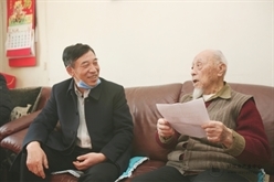 孙洪水到北京电建开展春节期间走访慰问