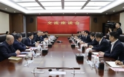 包头市委副书记、市长张锐一行到中国二冶调研指导工作