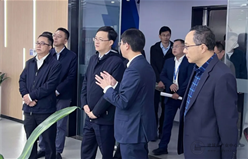 江苏省南京市委副书记、市长陈之常一行考察调研软件和信息服务业重点企业：众能联合数字技术有限公司