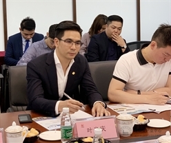 立捷资讯|湖北省老河口市委书记张学林一行到访立捷集团