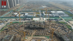 徐工塔机奋战亚洲杯场馆建设