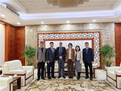 欧历胜集团高管在沪分别拜访闵行区、杨浦区领导