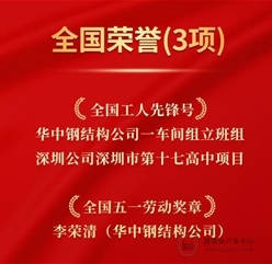 【建证·榜样】中建科工多个集体和个人荣获