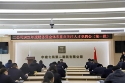 公司组织2021年财务体系第一批重点关注人才选拔考试