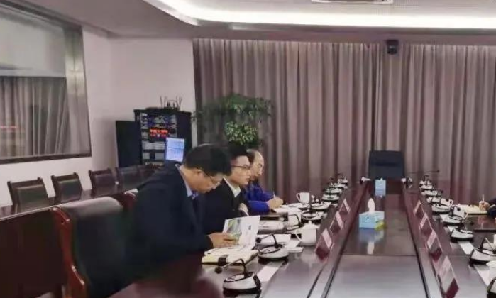 【合一快讯】尚恺喆一行拜访苏州市水务局局长陈习庆