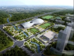 成都大运会第一个竣工的新建场馆——新都香城体育中心6月底全面竣工！