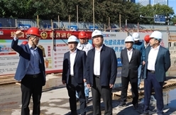 许栋到天津五大道公园一期项目开展安全生产督导检查