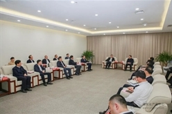 庄尚标到雄安新区进行商务活动和片区调研，李天胜全程陪同